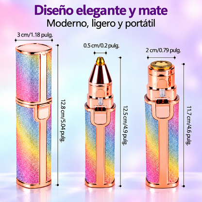 Depiladora Facial y Cejas 2 en 1 Blawless Rosa