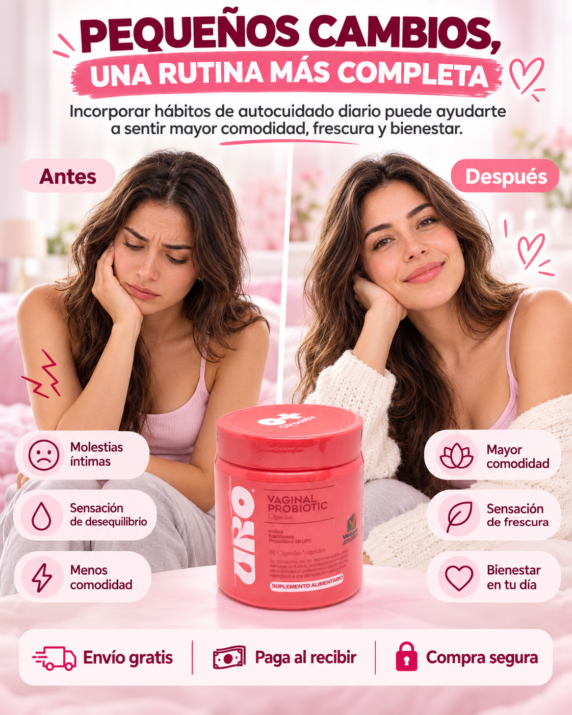 URO Probióticos - Salud íntima Femenina 🌸