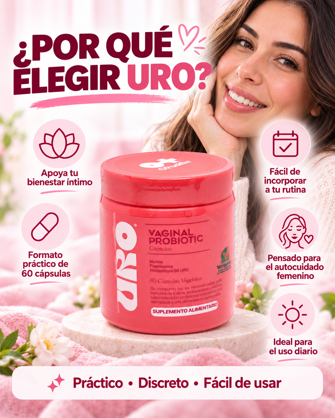 URO Probióticos - Salud íntima Femenina 🌸