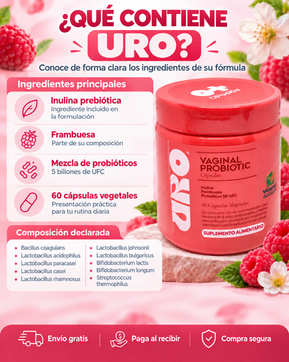 URO Probióticos - Salud íntima Femenina 🌸