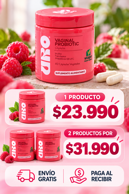 URO Probióticos - Salud íntima Femenina 🌸