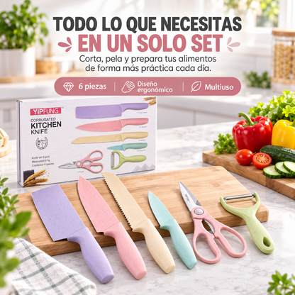 Set juego de  cuchillos