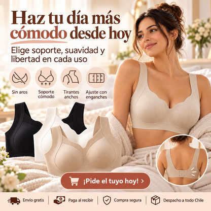 Sostén Push Up Invisible - Sin Aros, Sin Presión, Sin Costuras - ComfortBRA.